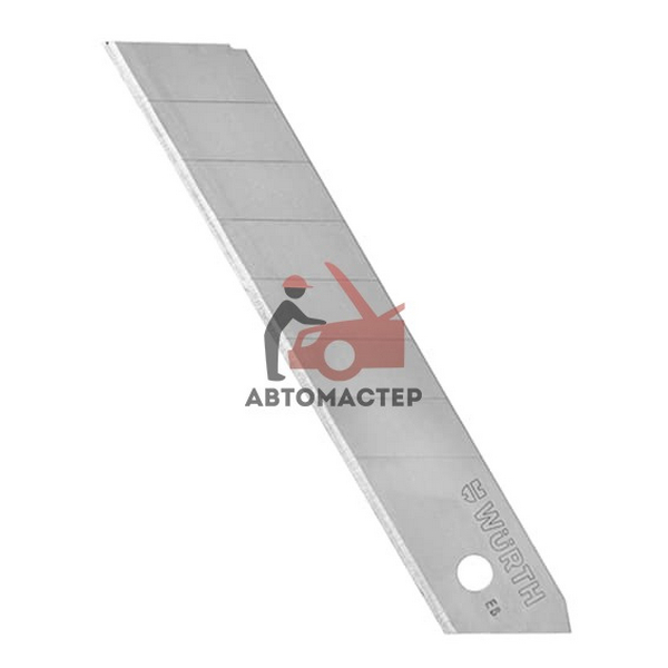 Лезвие для ножа 18мм (10шт) / WURTH