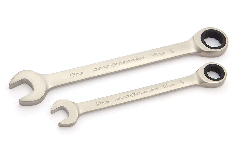 Ключ трещоточный 17мм / ДЕЛО ТЕХНИКИ