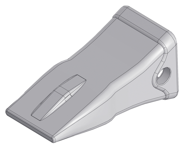 Коронка на зуб ковша