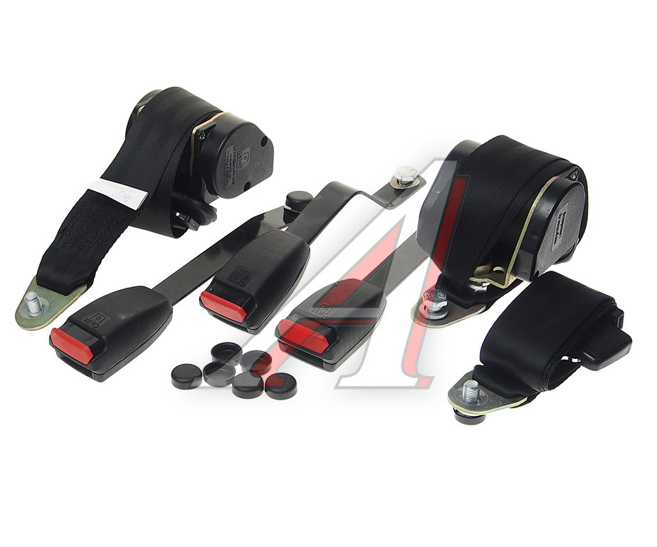 Ремень безопасности КАМАЗ 3-х точечный / (комплект 3шт.)