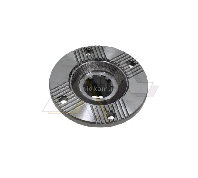 Фланец КПП-152 круглый (4 отверстия, шлицевой) / ОАО КамАЗ