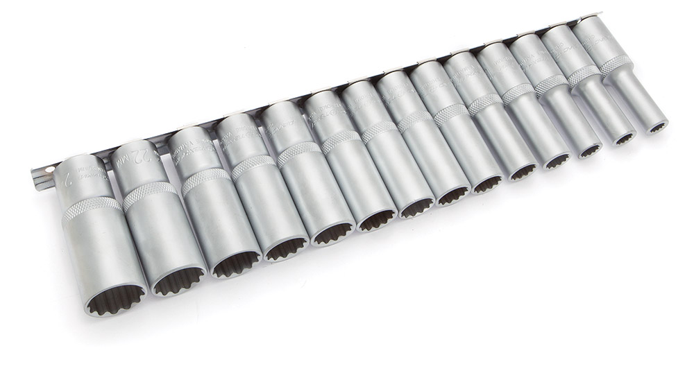 Набор головок 14пр 8-24мм (удлин. многогран.) / ДЕЛО ТЕХНИКИ