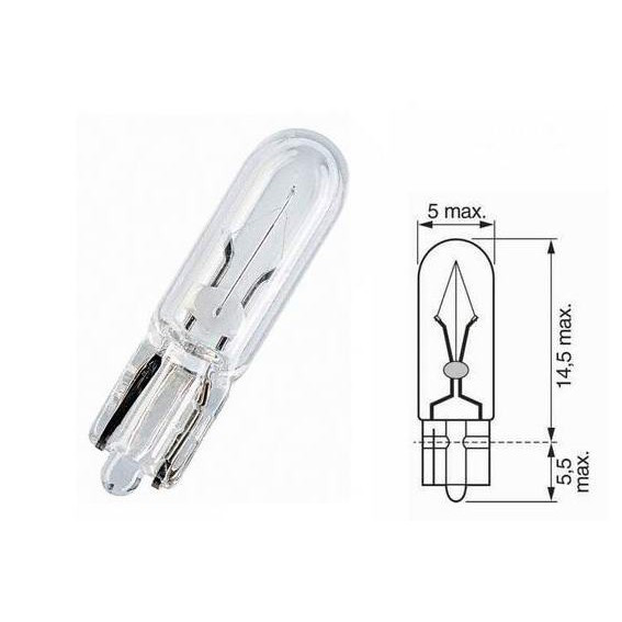 Лампа 24v микро (семечка)