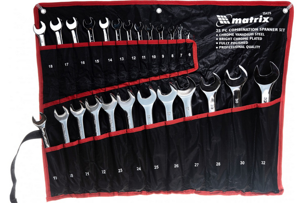 Набор комбинированных ключей 6-32 / STRONG