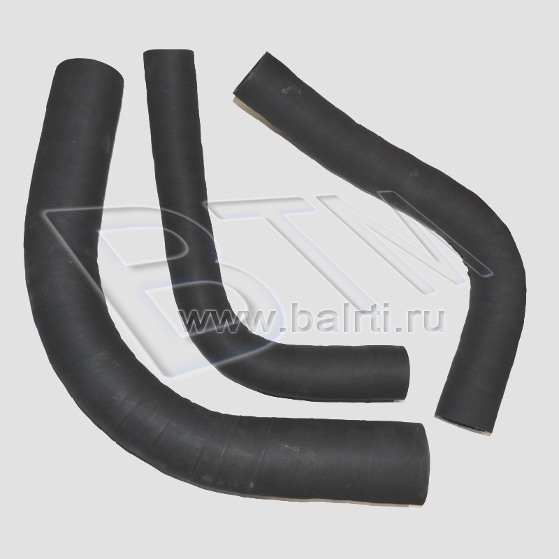 Патрубки радиатора ДОН (к-т из 3-х)