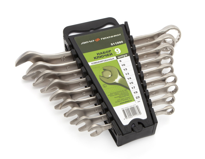 Набор комбинированных ключей 8-22 / ДЕЛО ТЕХНИКИ
