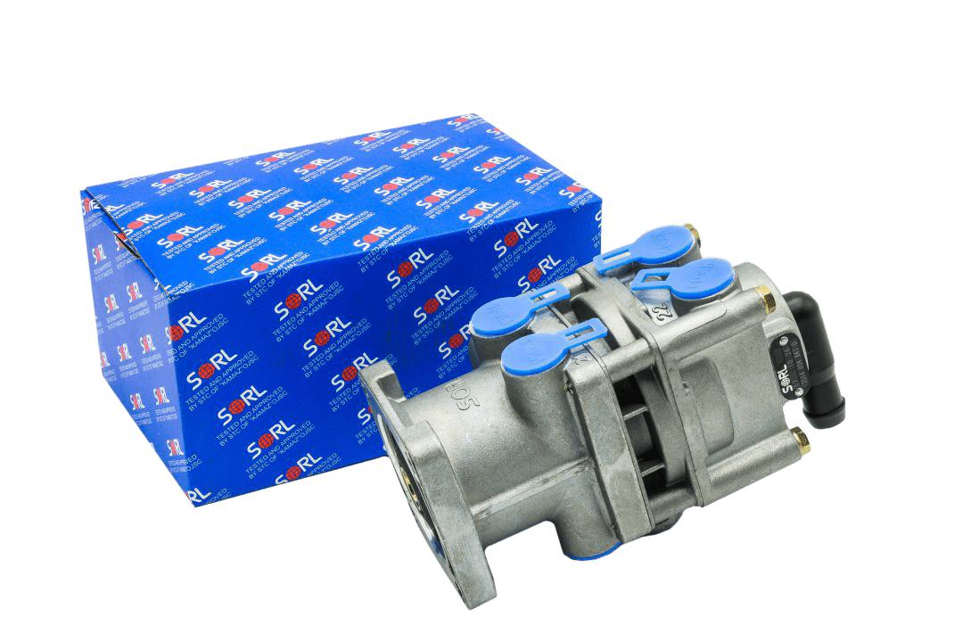 Главный тормозной кран (ГТК) МАЗ 4613190080 / SORL