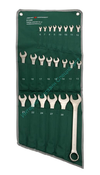 Набор комбинированных ключей 6-32 / ДЕЛО ТЕХНИКИ