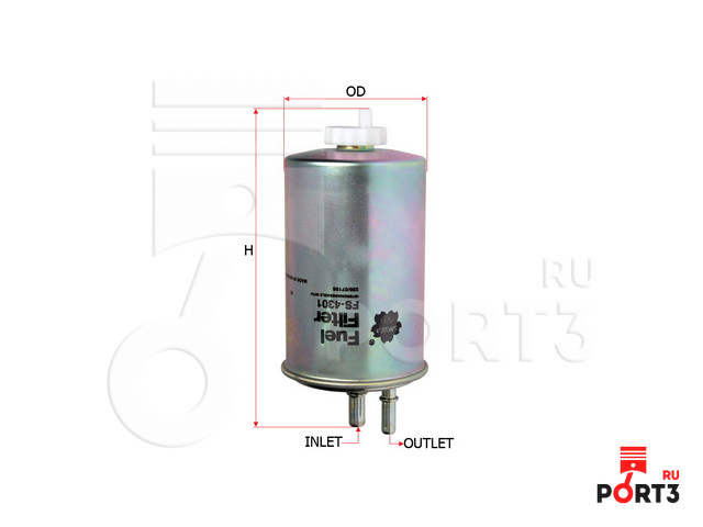 Фильтр топливный FS4301 / SAKURA