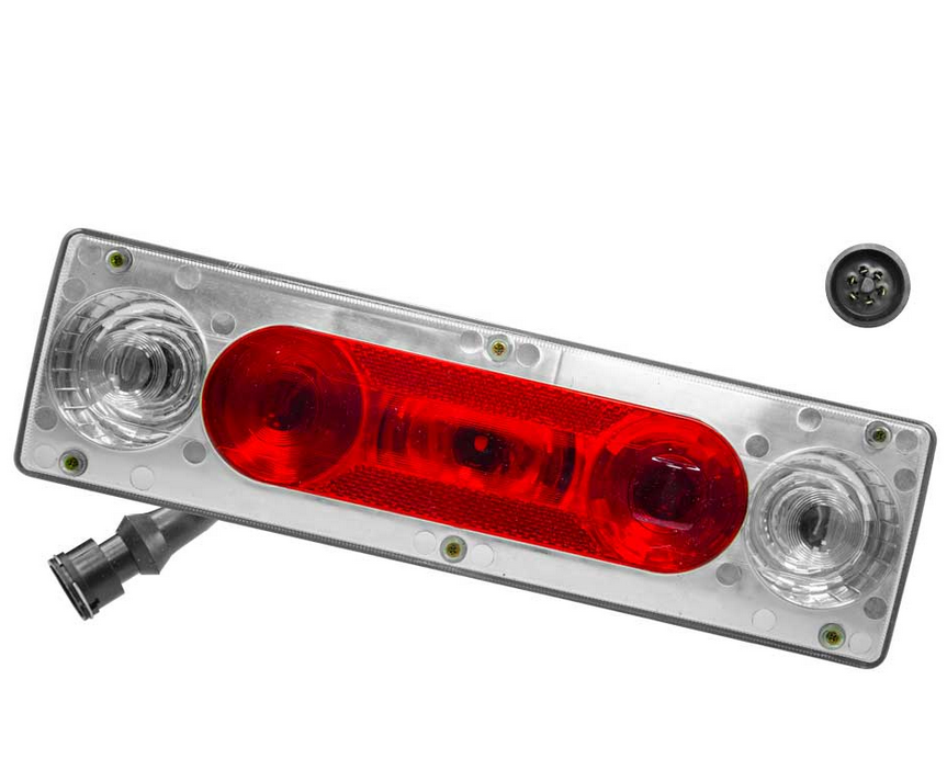 Стоп фонарь левый ЕВРО (тюнинг, н/о) (7452-600) / ТЕХАВТОСВЕТ