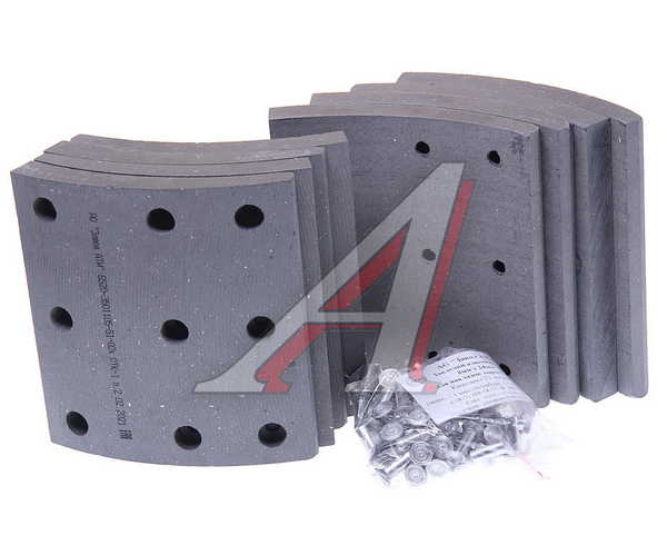 Накладки тормозные КАМАЗ-6520 (несверлен. нерасточ.)