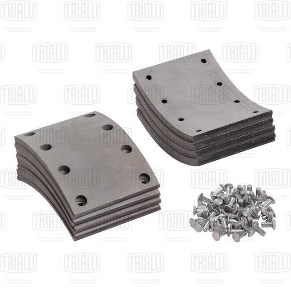 Накладки тормозные КАМАЗ 5511 (средние) / ВАТИ