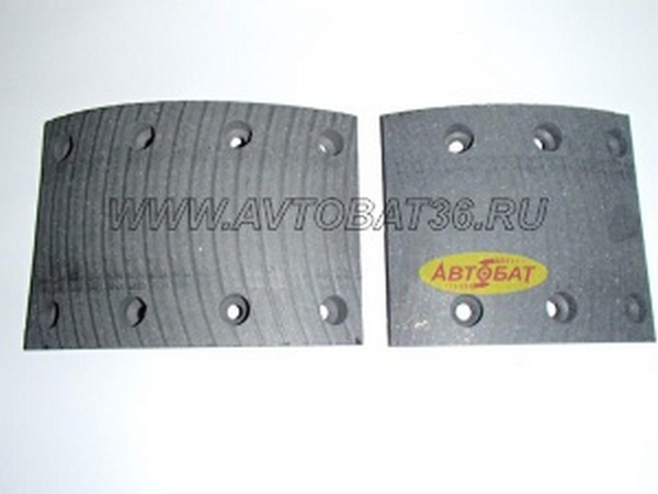 Накладки тормозные КАМАЗ-53229 (4длин, 4кор)