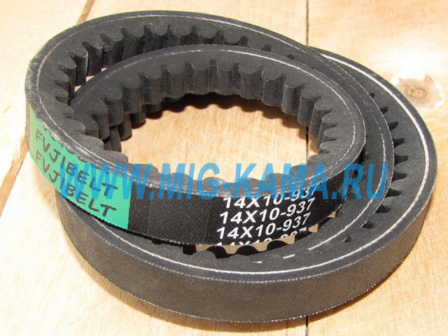 Ремень 937 компрессор МАЗ (зубчатый)