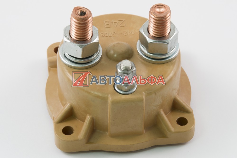 Ремкомплект втягивающего реле КАМАЗ (крышка+шайба+болты) / БАТЭ