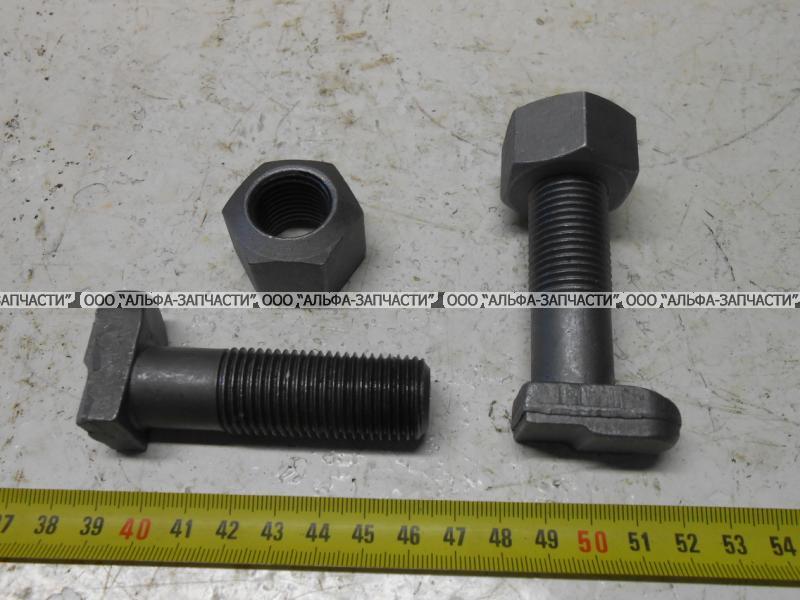 Болт колесный МАЗ (сапожок) голый / КМД