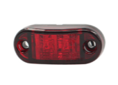 Фонарь маркерный 24v красный (62-02) / ТЕХАВТОСВЕТ