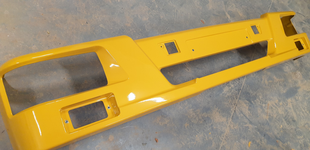 Панель фар КАМАЗ-4308 (желтая) / РИАТ