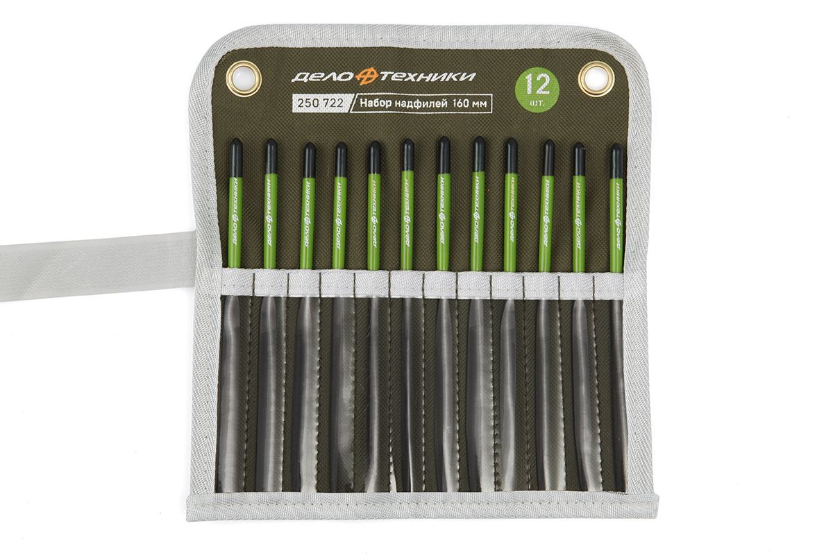 Набор надфилей 12пр / ДЕЛО ТЕХНИКИ