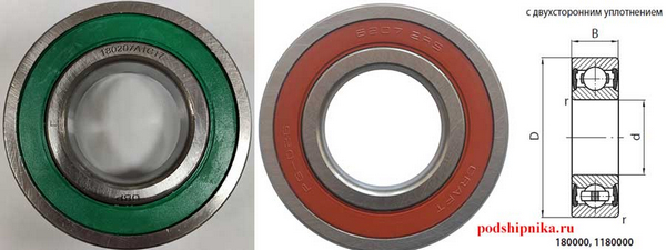 Подшипник 180207