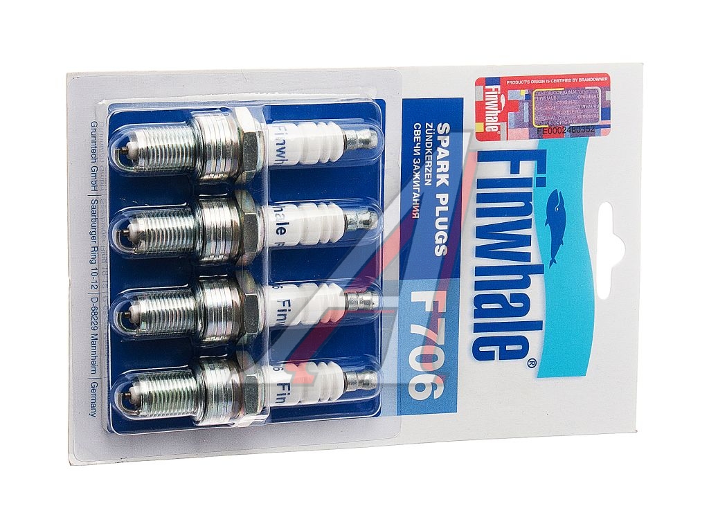 Свечи зажигания ГАЗЕЛЬ 406 (к-т) / Finwhale