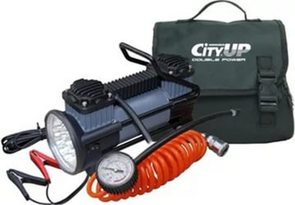 Компрессор насос 2-х цилиндровый / CityUP