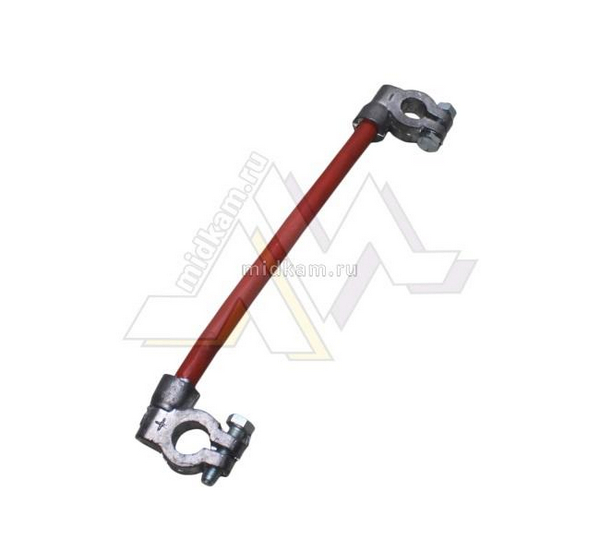 Перемычка АКБ 25 см с клеммами (усиленные)