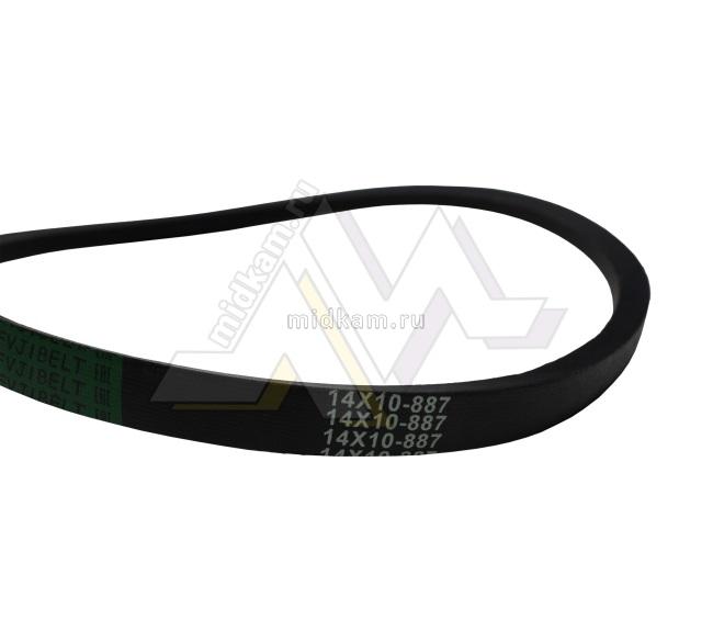 Ремень 887 помпа МАЗ (зубчатый) / TOYOPOWER