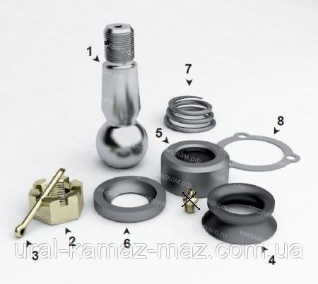 Ремкомплект рулевой тяги КАМАЗ / РОСТАР