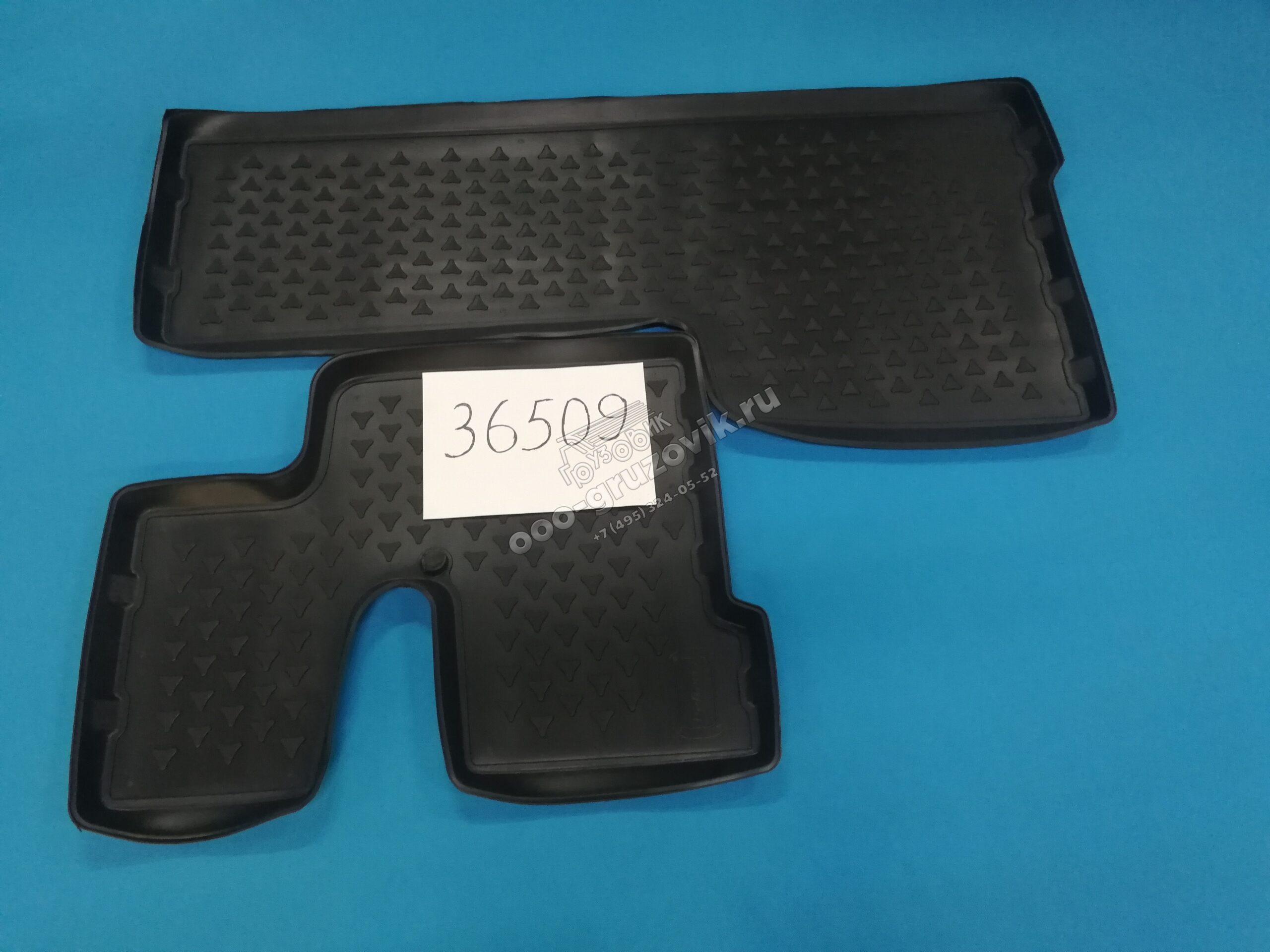 Коврики кабины КАМАЗ ЕВРО из 2-х