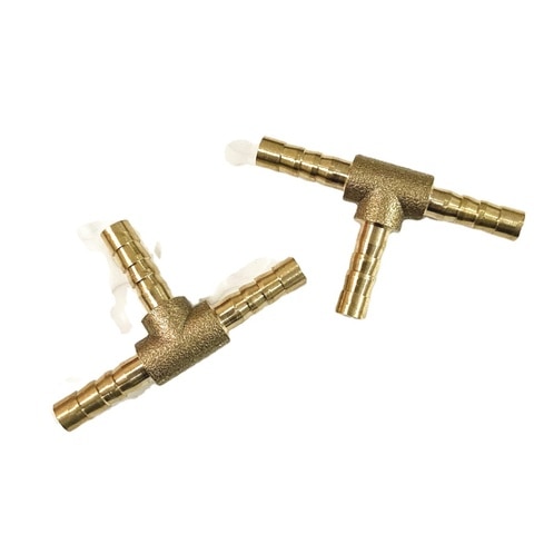 Штуцер тройник 14-22-14 латунь