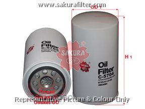 Фильтр масляный C5704 / SAKURA