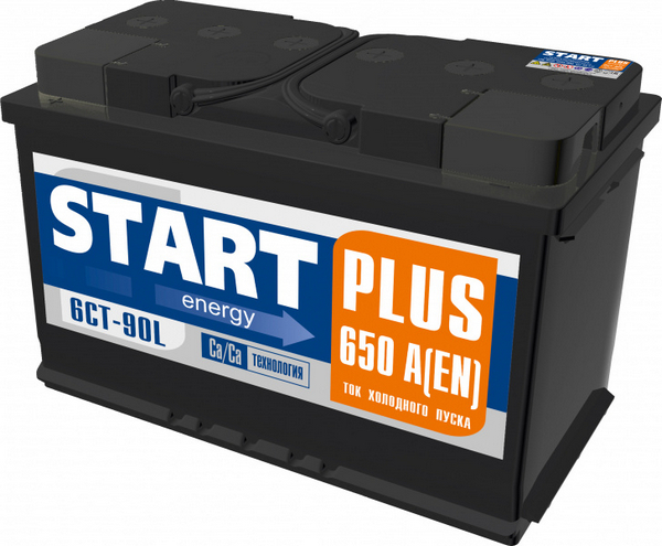 Аккумулятор 90 Амп / START PLUS