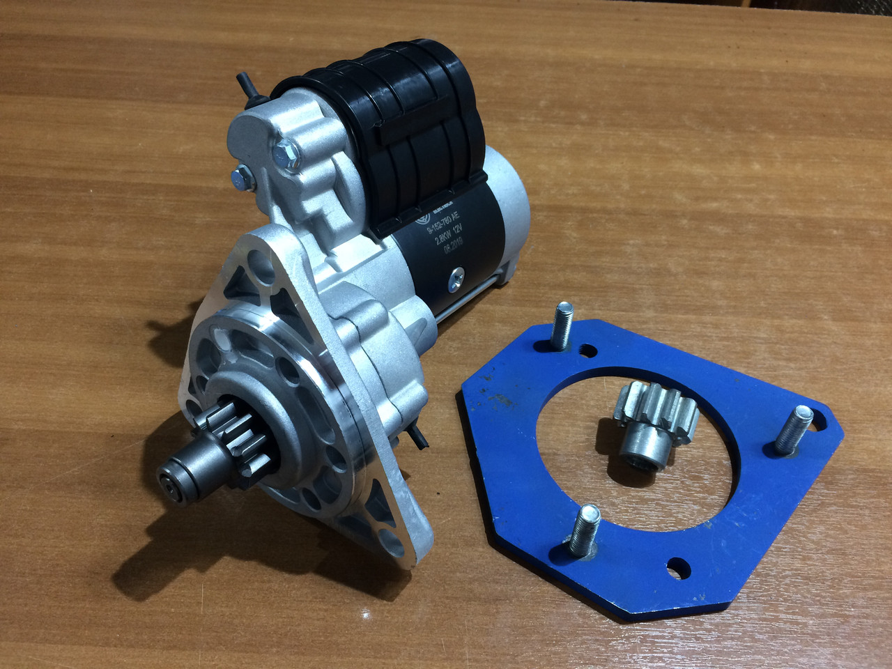 Стартер скоростной 12v смещенный редуктор (под ПД10) / АВТОЭЛЕКТРИКА