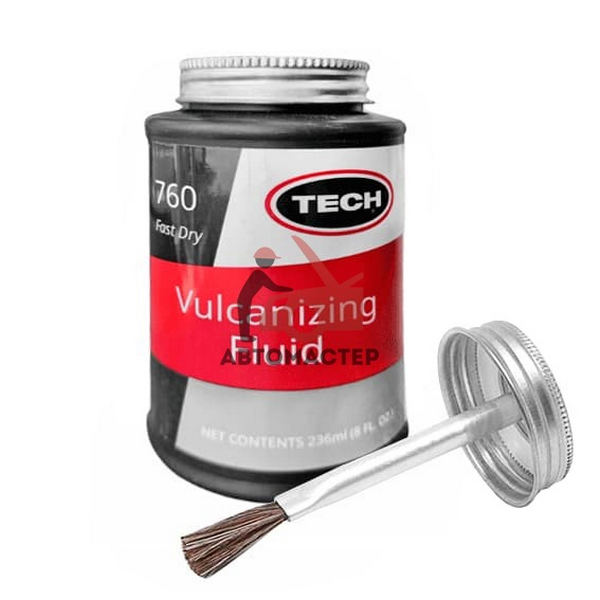 Клей для латок 235гр (банка с кистью) / TECH