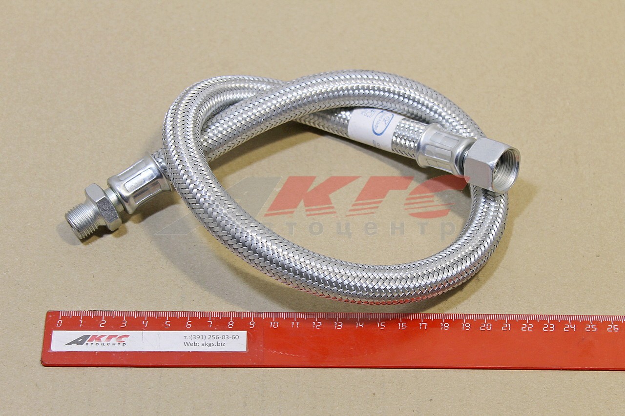 Шланг тормозной КАМАЗ в оплетке / Полюс-Альфа