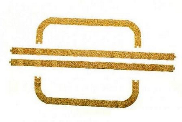 Прокладка поддона ЯМЗ 236 (пробка)