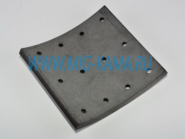 Накладка тормозная КАМАЗ сверл. расточ. / УралАТИ