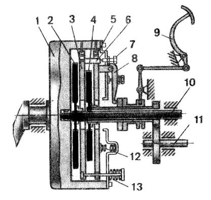 Сухарик лапки выжимной корзины Д65 ЮМЗ