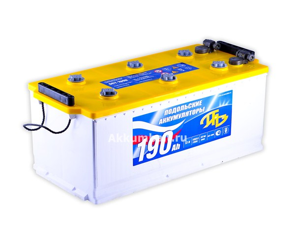 Аккумулятор 190 Амп / Подольский