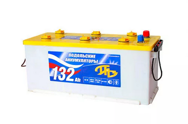 Аккумулятор 132 Амп / Подольский