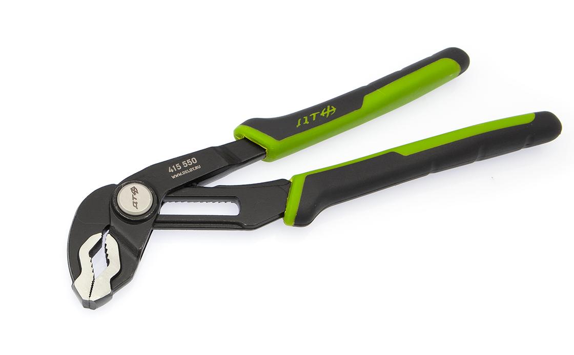 Плоскогубцы переставные L250 (с фиксатором) / ДЕЛО ТЕХНИКИ