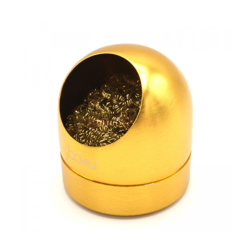 Фильтр маленький желтый железный