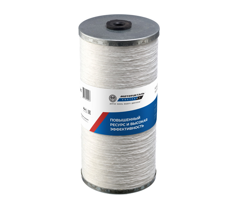 Фильтр масляный КАМАЗ ЕВРО ниточный ЭФМ-305.33.ЧП / Кострома