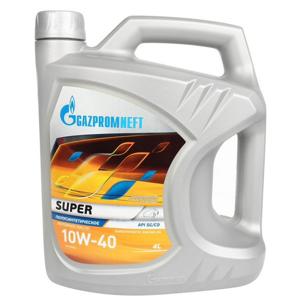 Масло 10W-40 4 л (бензин) / Gazpromneft