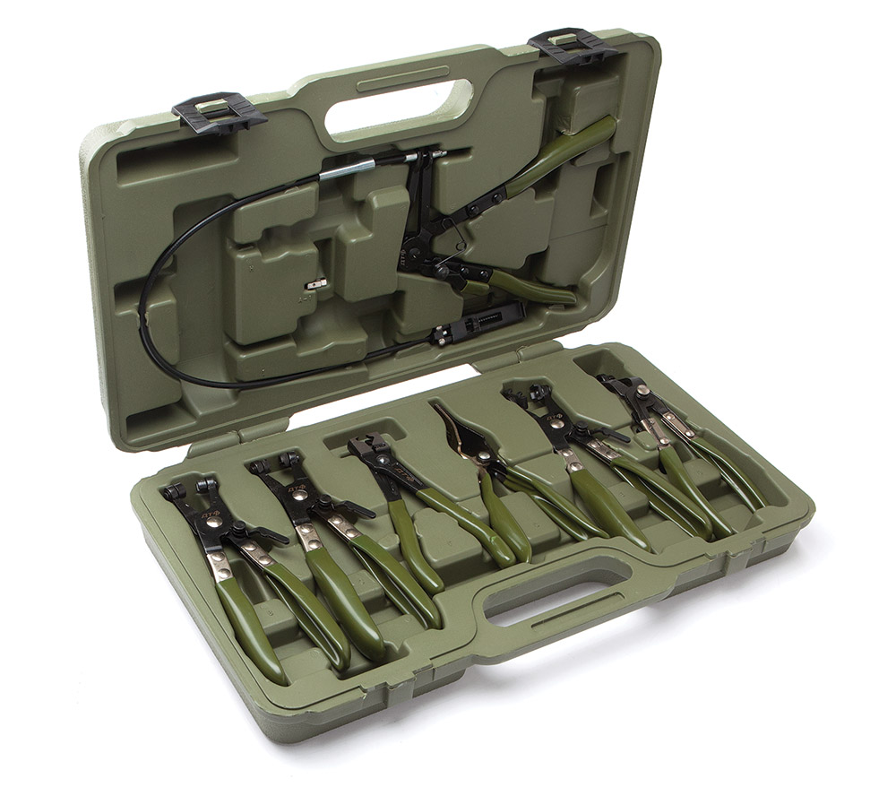 Набор клещей для работы со шлангами / ДЕЛО ТЕХНИКИ