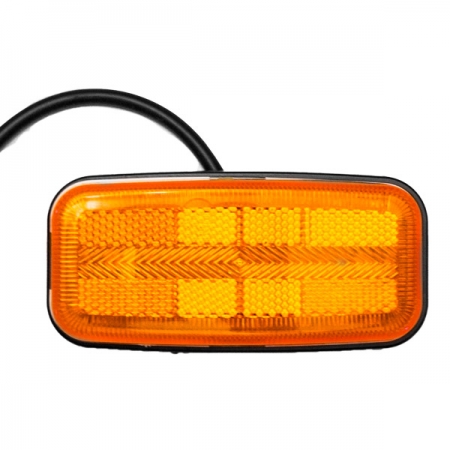 Фонарь габаритный желтый с указателем поворота 24v