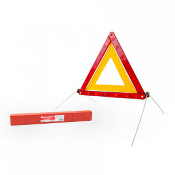 Знак аварийной остановки (высокий, на спицах)