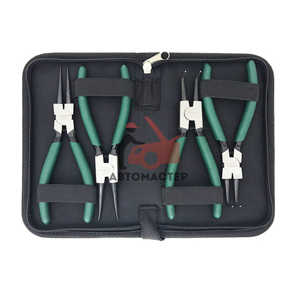 Набор съемников стопорных колец. 4 пр. / HANBON