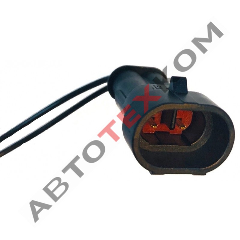 Штекер 2 контакта (овальный)